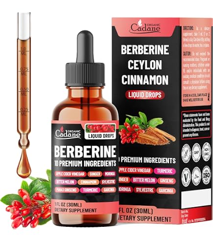 Amazon.com: 10in1 Berberine Liquid Drops – Heart Health Support